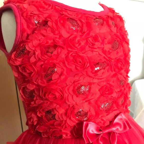 Red Tutu Dress - Picture 3 of 6